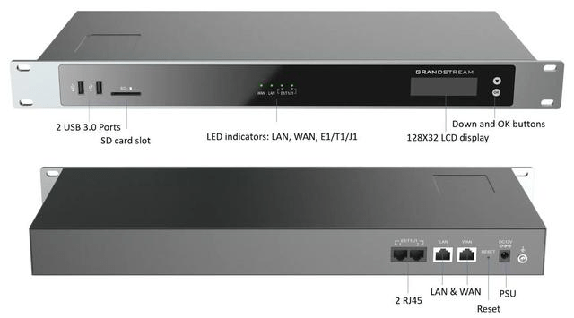 Grandstream GXW4502 E1/T1/J1 Digital VoIP Gateway - Image 3
