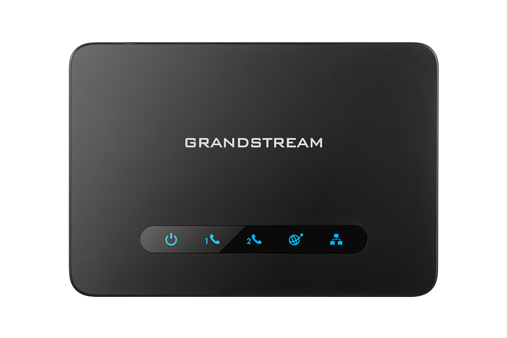 Grandstream HT812 Analog FXS IP Gateway – 2 Port + NAT Router